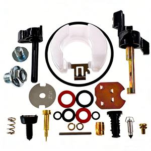 Kit de réparation de carburateur haute performance en alliage d'aluminium argenté pour motos <span class=keywords><strong>Honda</strong></span> GX120 GX160 GX200 168F 170F 55Hp 65Hp - Product Image 1