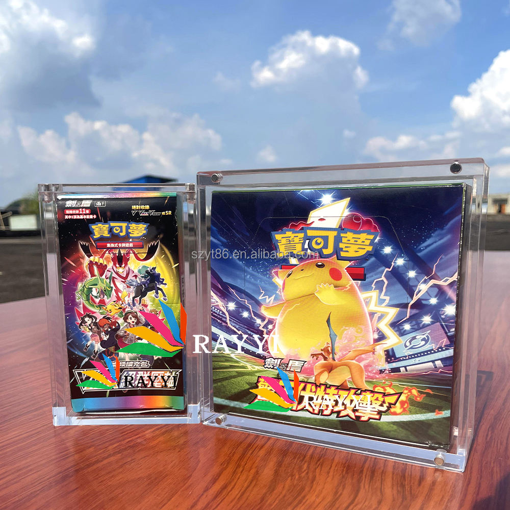 Pokemon Japanese Booster Box Acrylic Case