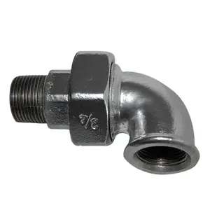 Factory Customized Threaded Elbow Angle Fittings Adjustable Elbow Fittings