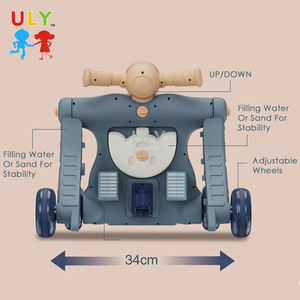 Poussette en plastique multifonctionnelle 3-en-1 pour bébés et tout-petits avec fonctions musicales éducatives - Product Image 6