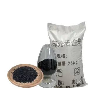 出售热散装颗粒价格水处理颗粒椰壳活性炭