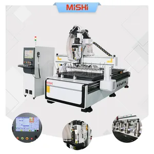 MISHI Prix compétitif 1325 1530 chine cnc routeur 2d 3d auto changement d'outil ATC CNC routeur pour meubles