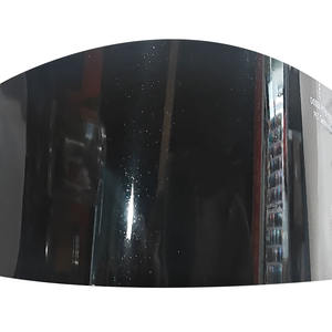 WRAPMASTER 1,52*17m brillante metálico Santorini negro vinilo coche envoltura antiarañazos autoadhesivo película de PVC para el <span class=keywords><strong>cuerpo</strong></span> - Product Image 2