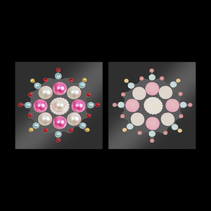 Perles en acrylique <span class=keywords><strong>imitation</strong></span> perle pour femme, perles lâches pour vêtements, perles blanches pour DIY, cache-tétons - Product Image 3