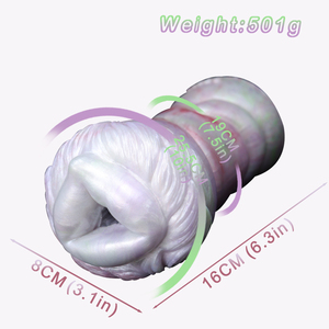 Duurzame Vloeibare Siliconen Mannelijke Masturbators Realistische Dier Stroker Masturbatie Cup Zak Pussy Seksspeeltjes Voor Mannen Volwassen % - Product Image 5