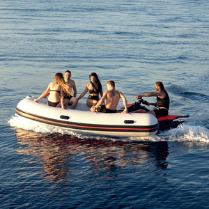 Plateforme flottante <span class=keywords><strong>gonflable</strong></span> pour <span class=keywords><strong>jet</strong></span> <span class=keywords><strong>ski</strong></span> : détente et bain de soleil, stable pour les bateurs en mer - Product Image 2