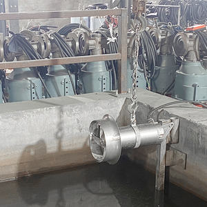 Mezclador Sumergible VIVAMIX de 5kW para Tratamiento de Aguas Residuales, Potente Agitador de Inmersión en Venta - Product Image 1