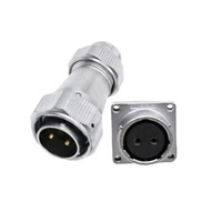Connecteur industriel de précision Weipu WY24 IP67, fiche filetée 2-19 broches et prise Z, stock d'usine d'origine pour liaison de système de machine-outil