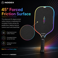 Nouvelle conception, haute qualité, raquette de pickleball USAPA en fibre de carbone T700 thermoformée, personnalisée en usine