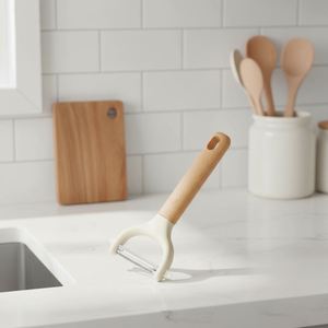 Nouvel éplucheur manuel en acier inoxydable pour fruits et légumes (concombre, pomme, pomme de terre) - Outil de cuisine - Product Image 1
