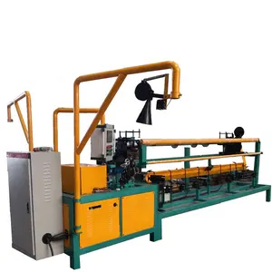 220V or 380V Diamond Wire Mesh Chain Link Fence Net Making Machine