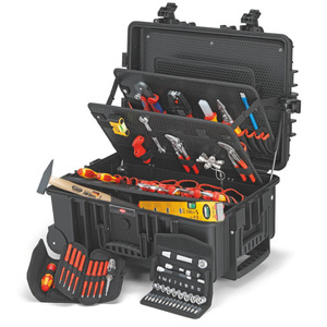 ชุดเครื่องมือย้ำสายไฟ <span class=keywords><strong>KNIPEX</strong></span> พร้อมคีมและขั้วต่อ เกรดอุตสาหกรรม โครงสร้างเหล็กคุณภาพสูง - Product Image 3