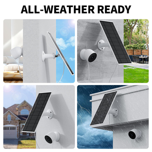 Panel Solar de Silicio Monocristalino de 3W/5W para Cámara <span class=keywords><strong>Google</strong></span> <span class=keywords><strong>Nest</strong></span>, Batería Integrada de 4000mAh/8000mAh, Resistente al Agua, ETFE, 4m, Conector <span class=keywords><strong>Google</strong></span> de 4 Pines - Product Image 6