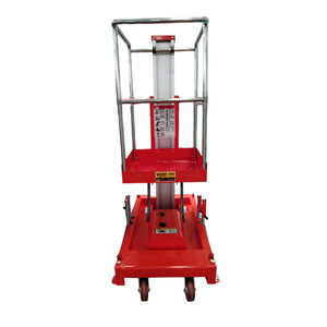 Gtwy manlift แพลตฟอร์มอลูมิเนียมทางอากาศบันไดไฮดรอลิกไฟฟ้ากระแสสลับได้รับการรับรอง CE - Product Image 2