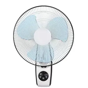 Ventilador axial de pared de 16 pulgadas, aparato doméstico con control remoto para el mercado de América del Sur y África