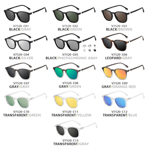 VEITHDIA 2025 NUEVO 7520 Productos de Moda 2023 Gafas de Sol Polarizadas Redondas de Acetato Accesorios para <span class=keywords><strong>Hombre</strong></span> Mujer - Product Image 4