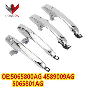 Poignées de porte chromées 5065800AG 4589009AG 5065801AG pour Chrysler 300C 2005-2010 Dodge <span class=keywords><strong>Magnum</strong></span> 2005-2008 FR/RR - Product Image 4