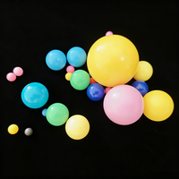 Billes et sphères en plastique personnalisées de 0,8 mm à 100 mm, couleurs variées (rouge, rose, bleu, vert, jaune, orange, noir), billes en Delrin en plastique bon marché