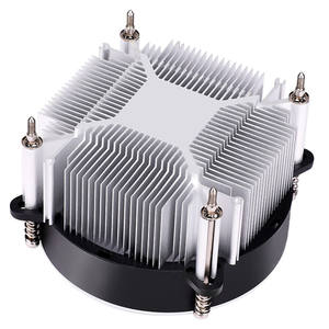 Feuille d'aluminium rvb 12V cpu refroidissement cpu ventilateur refroidisseur air 4 broches pour plate-forme <span class=keywords><strong>intel</strong></span> et amd LGA <span class=keywords><strong>1700</strong></span> 1555 am3 am4 am5 - Product Image 2