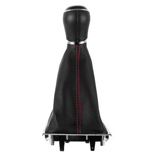 Accesorios de Coche Manuales de Alta Calidad, Pieza de Repuesto Interior de 5/6 Velocidades, Pomo de Palanca de Cambios para VW <span class=keywords><strong>Golf</strong></span> <span class=keywords><strong>7</strong></span> MK7, Cubierta de Polvo para Palanca - Product Image 3
