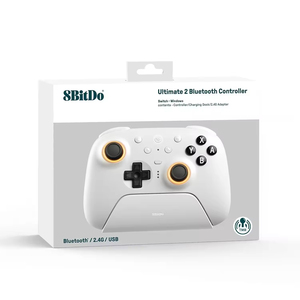 Control de Juego Inalámbrico 8BitDo Ultimate 2 BT Blanco, con Efecto Hall y Base de Carga Táctil Pro 3 8BitDo Ultimate 2 Co - Product Image 4