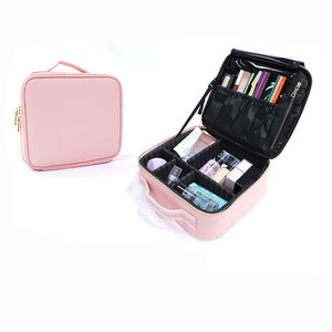 Atacado Custom Moda Grande Capacidade EVA PVC Maquiagem Sacos para As Mulheres Waterproof Zipper Cosmetic Case Letter para Viagem - Product Image 1