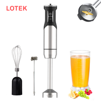 Nouvelle Version Immersion Main Presse-agrumes Mélangeur Électrique Extracteur De Fruits Cuisine En Acier Inoxydable De Poche Bâton Mélangeur