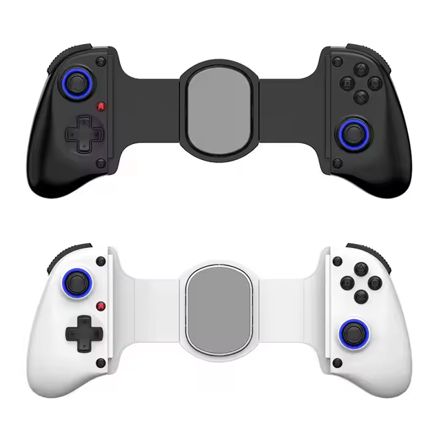 Mobile Gaming Controller Stretching Gamepad with Dual Motor Vibration for Android IOS PC Wireless Joystick