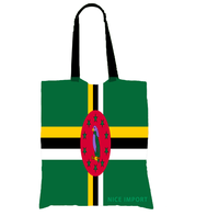 Sac en toile avec drapeau de la Guadeloupe, sac de courses réutilisable, léger, pour les courses, les voyages, la plage, le travail, cadeau patriotique pour hommes et femmes