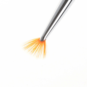 Small Fan Shaped Nail Art Brush Gradient Blending Phototherapy Dotting Nylon Bristle Redwood Rod Color Painting Nail Tool - Product Image 6