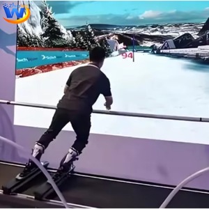 스노우 보드 밸런스 훈련을위한 <span class=keywords><strong>AR</strong></span> 스포츠 실제 스키 알파인 시뮬레이터 시스템 실내 놀이터 - Product Image 3