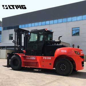 Лучшая цена, 20тонный дизельный вилочный погрузчик, контейнер, 20 тонн, тяжелый вилочный погрузчик для продажи - Product Image 2