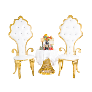 Hiện đại sang trọng thép không gỉ lan can Set tiệc Ghế chất lượng cao cho khách sạn ăn uống nhà hàng bên - Product Image 1