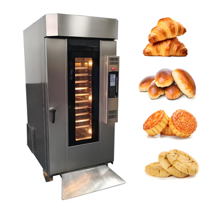 VBJX industriale convenzione cono pane Pizza biscotto pasticceria per forno ad alta temperatura aria calda rotante forno - Product Image 1