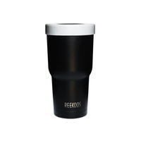 Porte-gobelet à café glacé réutilisable de voyage isolé sous vide en acier inoxydable 304 à double paroi personnalisé