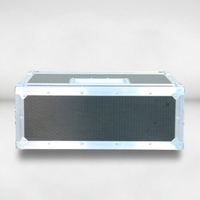 ST personnalisé 3U Rack Flight Box amplificateur Road Box Double couche éponge absorbant les chocs équipement de sonorisation Audio
