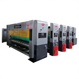 Máquina de Impresión Flexográfica Automática con Alimentador de Borde, Ranuradora, Troqueladora Rotativa, Impresora de Tinta al Agua y Apilador de Desprendimiento - Product Image 1