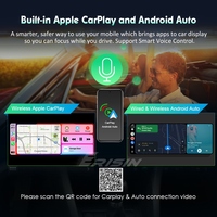 Erisin ES5504B 8,8 pouces Android 16 GPS Navi IPS CarPlay sans fil 4G Lecteur radio stéréo pour BMW E46 M3 Écran partagé