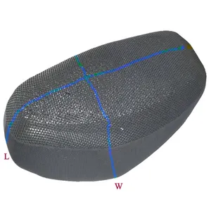 Alta Qualidade Anti-Slip Confortável Respirável Primavera Moto 3D Mesh Seat Cover Para Acessórios Da Motocicleta