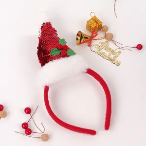 Xmas Decoration Supplies Bow Clips Hair Accessories Reindeer Horn Hair Clips Butterfly Hair Pins Diy Kits For Kids