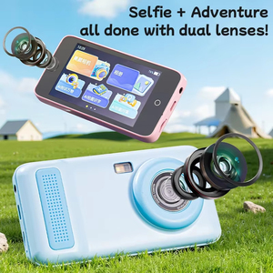 Caméra d'apprentissage pour enfants Jumon avec écran de protection oculaire de 4 pouces, dispositif éducatif, reconnaissance intelligente des objets - Product Image 1