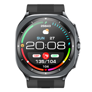 AMOLED Màn hình tập thể dục Tracker BT cuộc gọi siêu thông minh đồng hồ với NFC tk65 sức khỏe đồng hồ cho ECG và huyết áp giám sát - Product Image 5