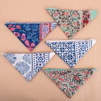 Bandanas unisexes en coton, foulard ou bandeau bohème écologique, accessoire imprimé bohème fait main, turban unisexe