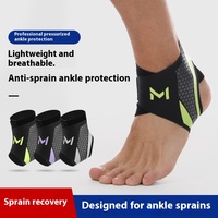 Attelle de cheville de compression unisexe, respirante, flexible, en nylon, protection sportive, basketball, course à pied, soutien hivernal