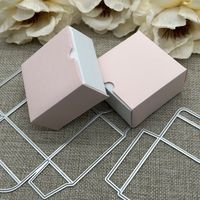 Fustelle Custom metallo fustelle piccola MOQ nuova scatola fai da te Scrapbooking Album carta carta goffratura tecnica di incisione