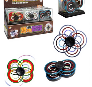 Jouets anti-stress personnalisés de luxe en plastique EDC Hand Spinner pour enfants (4-6 ans) – Jouet de décompression <span class=keywords><strong>Mecha</strong></span> Fidget - Product Image 3