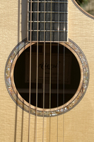 Aiersi Custom Handmade Professional Grade Acoustic Guitar All Solid Nomex Double Spruce Top wit Rosewood Body String Instrument