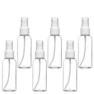 Bouteille de pulvérisation, Mini bouteilles à brouillard fin, vides, réutilisables, en plastique, 1.6oz, 2oz, 2.7oz, 3.5oz, 50ml, 60ml, 80ml, 100ml