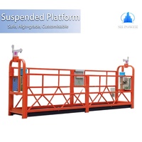 Plataforma Suspendida de Aluminio Galvanizado en Caliente y Pintado para Mantenimiento de Puentes