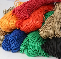 Vente en gros de matériaux en nylon polyester cordes d'emballage tressées corde de reliure en plastique